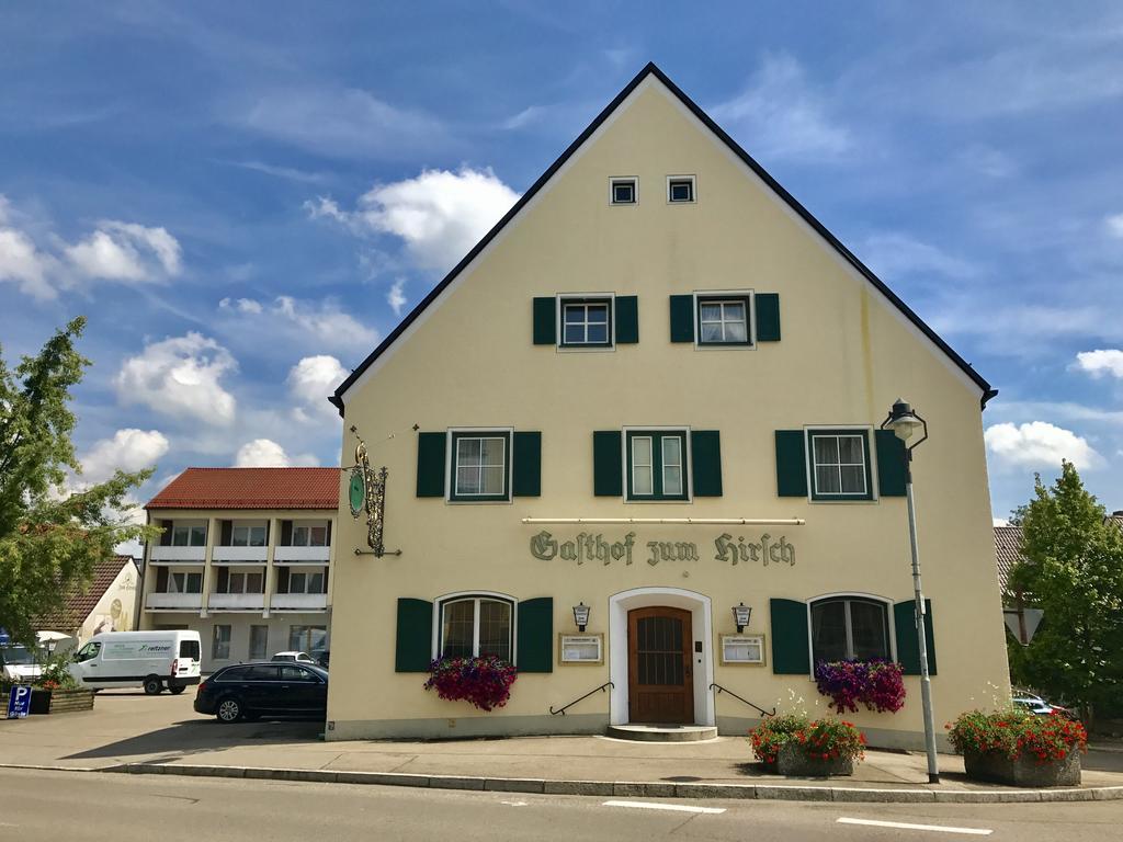 Hotel Zum Hirsch Wertingen Eksteriør billede