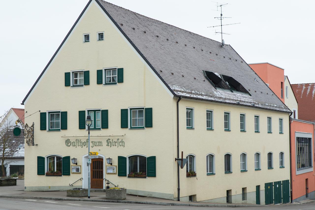 Hotel Zum Hirsch Wertingen Eksteriør billede